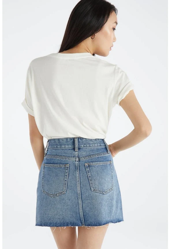 Dylan High Rise Vintage 5 Pocket Skirt - Image 3