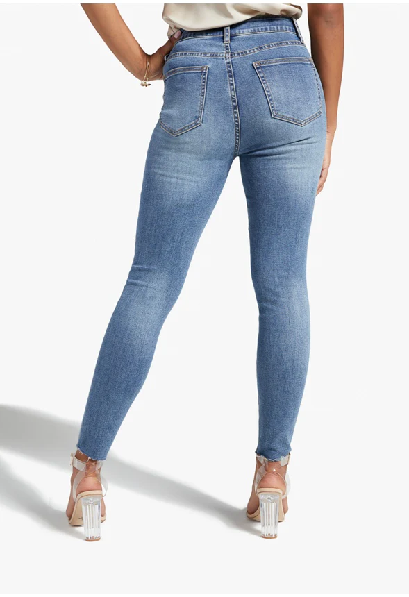 Blake High Waisted Tummy Tamer Jeans - Image 2