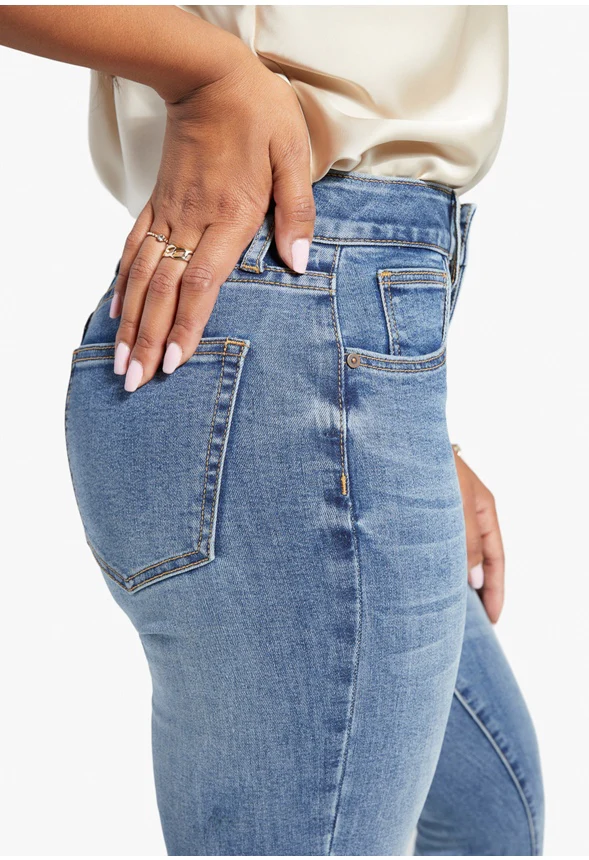 Blake High Waisted Tummy Tamer Jeans - Image 3