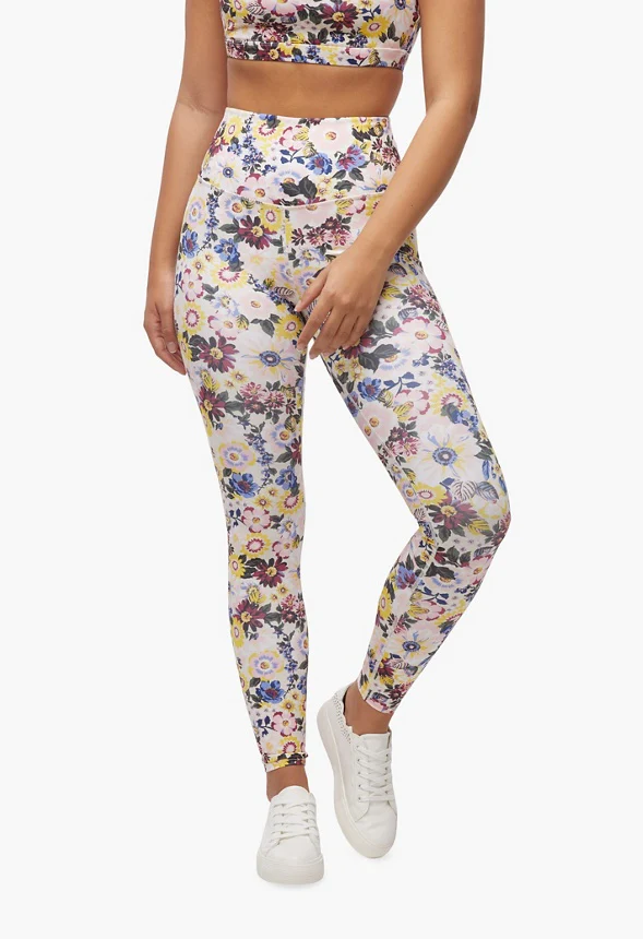 High-Waisted Shape And Sculpt Active Leggings - Image 2