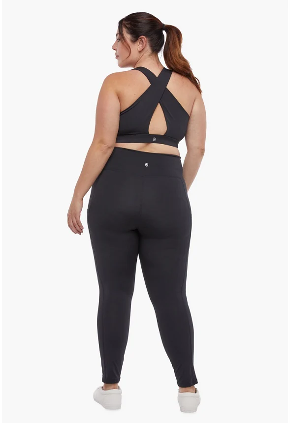 High-Waisted Shape And Sculpt Pocket Active Leggings - Image 3