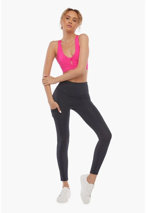 High-Waisted Shape And Sculpt Pocket Leggings - Image 2