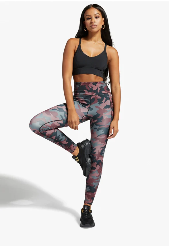 Highwaist Printed Pocket Legging - Image 4