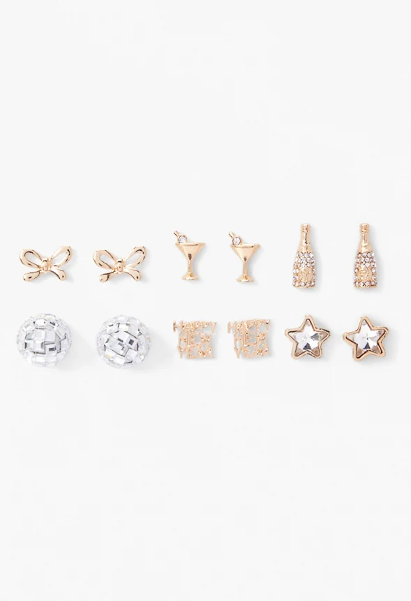 Holiday Earring Set Tis The Season To Dazzle - Image 2