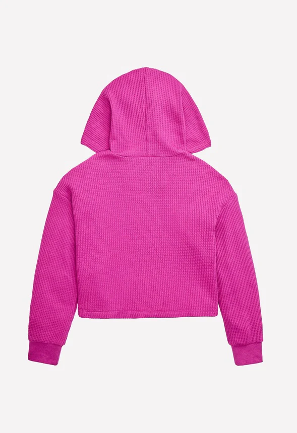 Hooded Waffle Top - Image 3