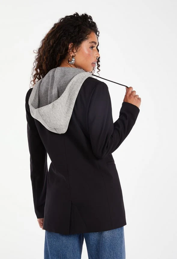 Hoodie Blazer - Image 2