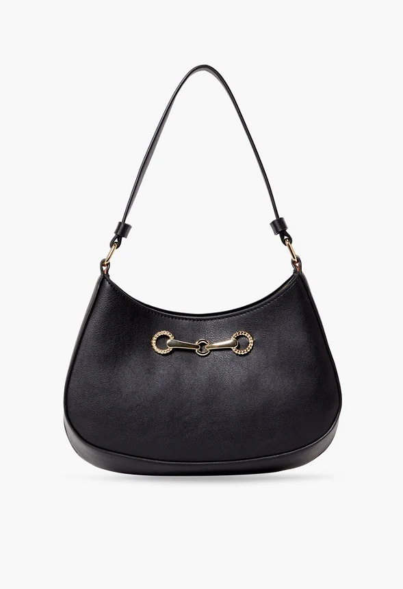 Horsebit Shoulder Bag - Image 3