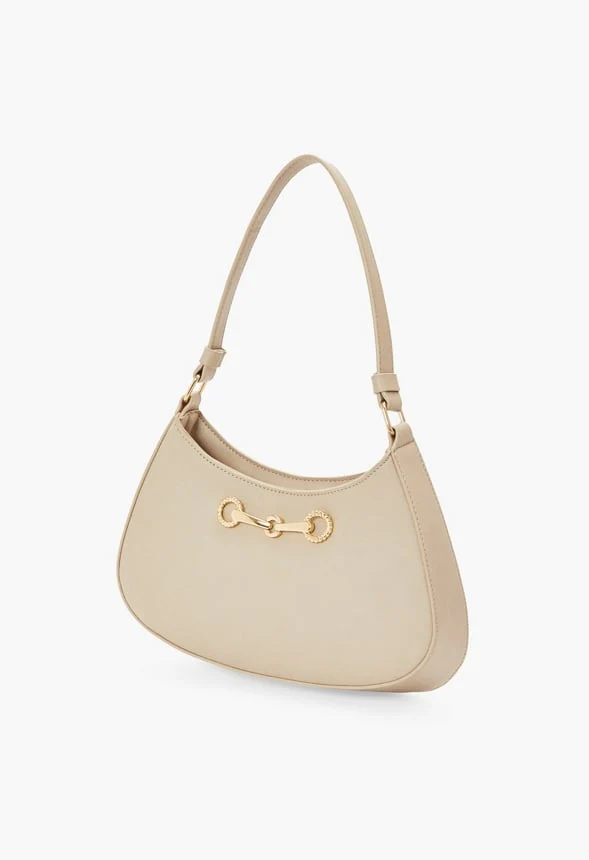 Horsebit Shoulder Bag - Image 4