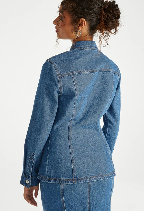 Denim Hourglass Shirt - Image 3