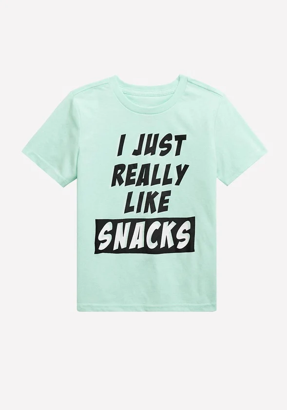 I Just Like Snacks Tee - Image 2
