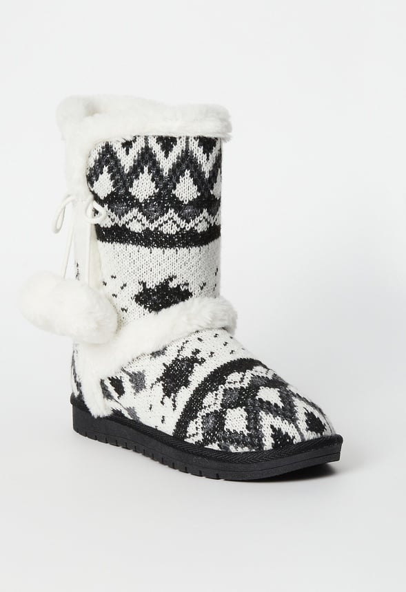 Idina Knit Pom Fuzzie - Image 3