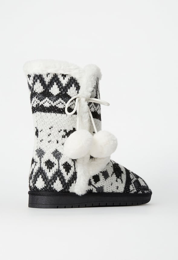 Idina Knit Pom Fuzzie - Image 4