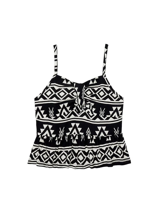 Ikat Peplum Tank - Image 2