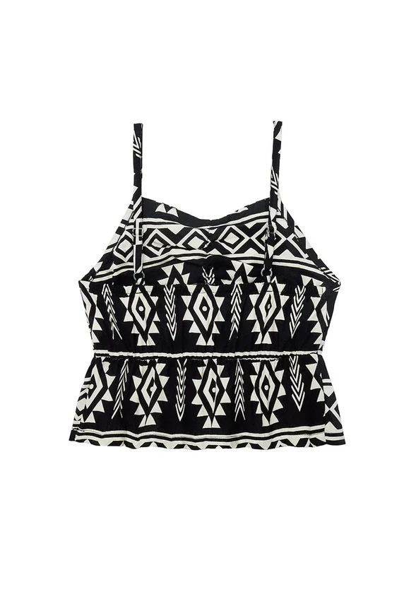 Ikat Peplum Tank - Image 3