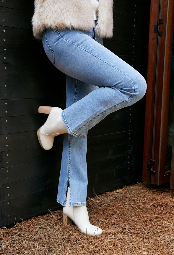 Ilsa Platform Heeled-Bootie - Image 2