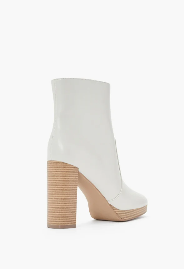 Ilsa Platform Heeled-Bootie - Image 3