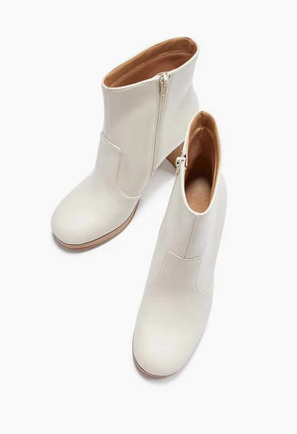 Ilsa Platform Heeled-Bootie - Image 6