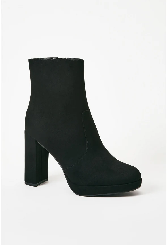 Ilsa Platform Heeled-Bootie - Image 3