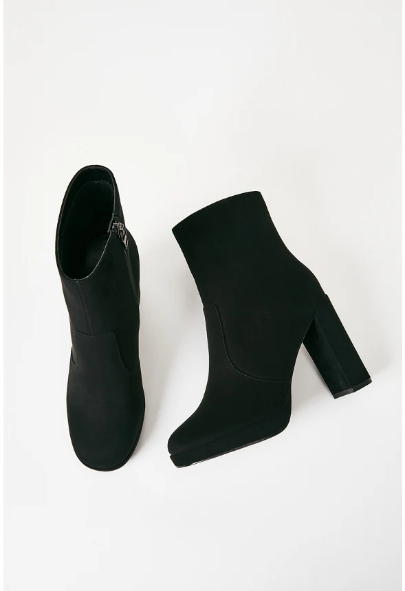 Ilsa Platform Heeled-Bootie - Image 7