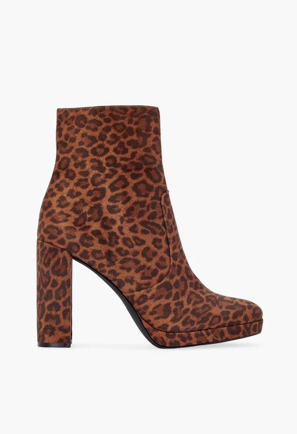 Ilsa Platform Heeled-Bootie - Image 2