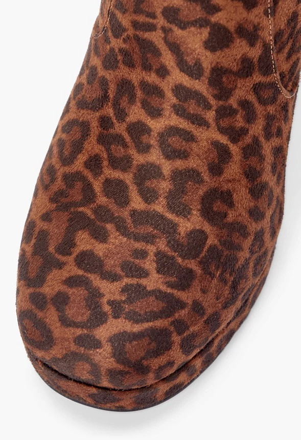 Ilsa Platform Heeled-Bootie - Image 4