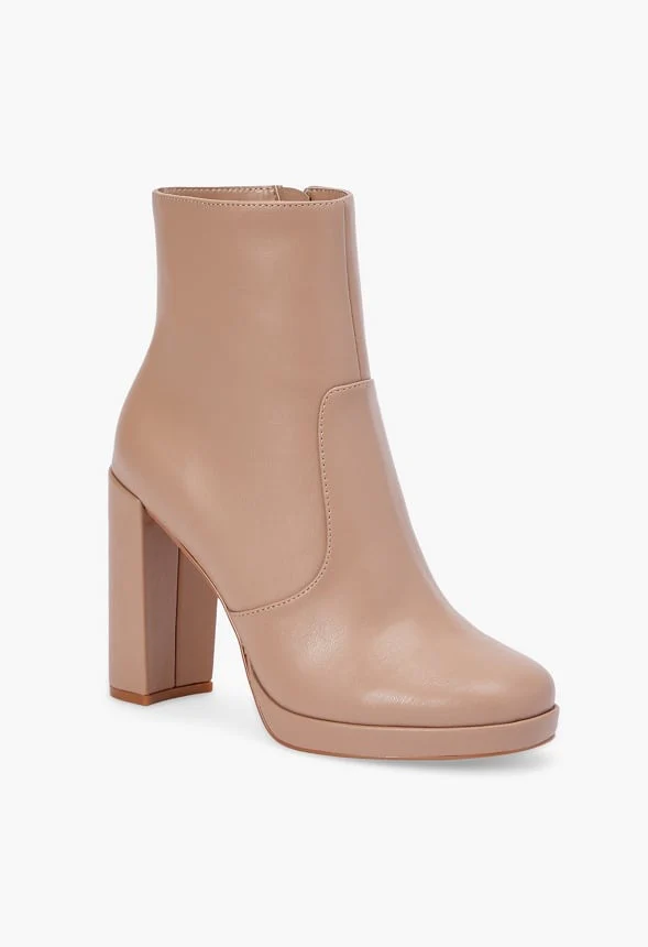 Ilsa Platform Heeled-Bootie - Image 2