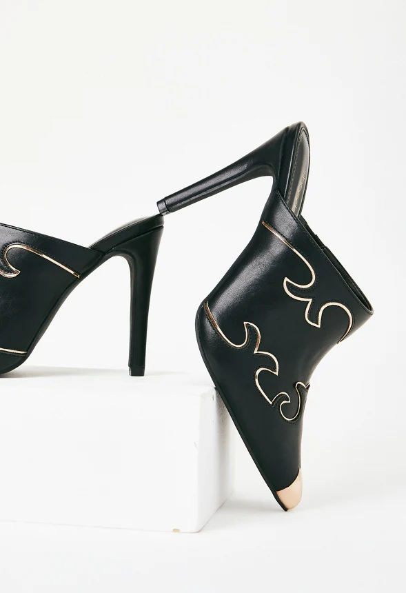 Inara Heeled Mule - Image 8