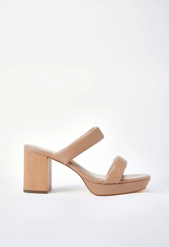 Indya Block Heeled Sandal - Image 2