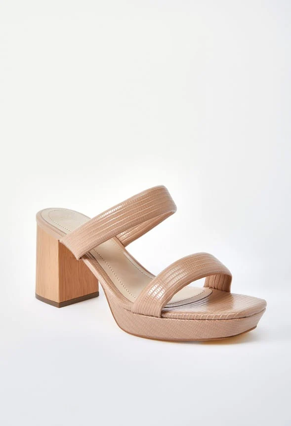 Indya Block Heeled Sandal - Image 3