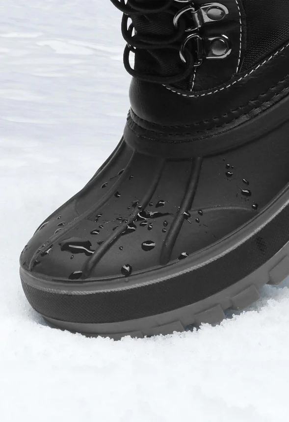 Boys Insulated Snow Kids Waterproof Boots - Image 5