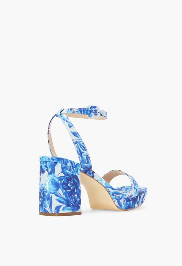 Iris Platform Heeled Sandal - Image 3