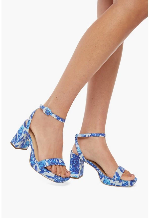 Iris Platform Heeled Sandal - Image 5