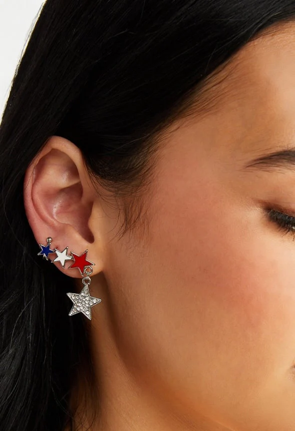Isla 4th Of July Earcuffs - Image 2