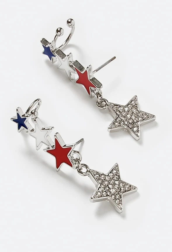 Isla 4th Of July Earcuffs - Image 3