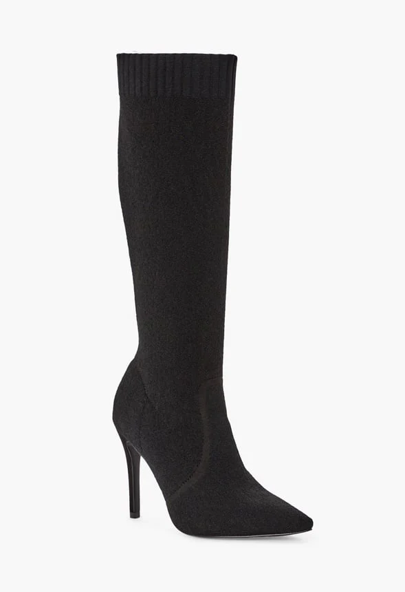Ivy Active Knit Stiletto Boot - Image 2