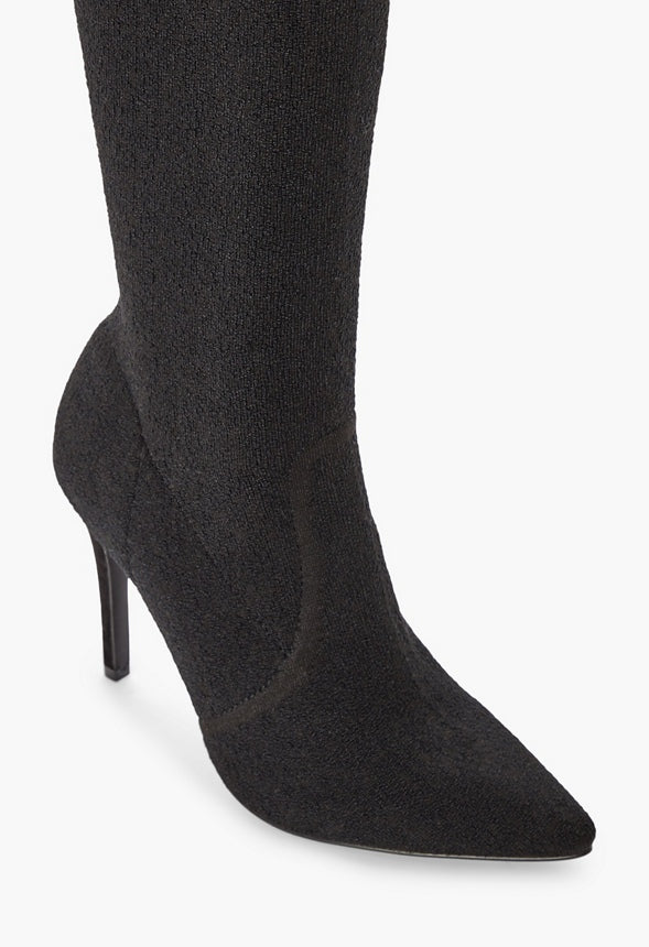 Ivy Active Knit Stiletto Boot - Image 4