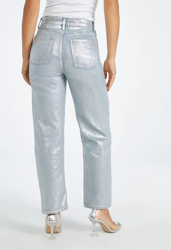 Jack High Rise Ankle Straight Leg Jeans - Image 2