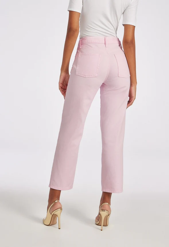 Jack High Rise Ankle Straight Leg Jeans - Image 2