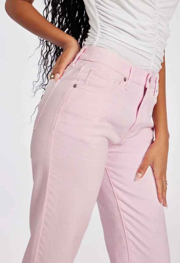 Jack High Rise Ankle Straight Leg Jeans - Image 5