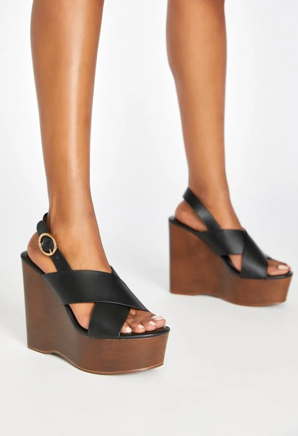 Jackie Platform Wedge Sandal - Image 2