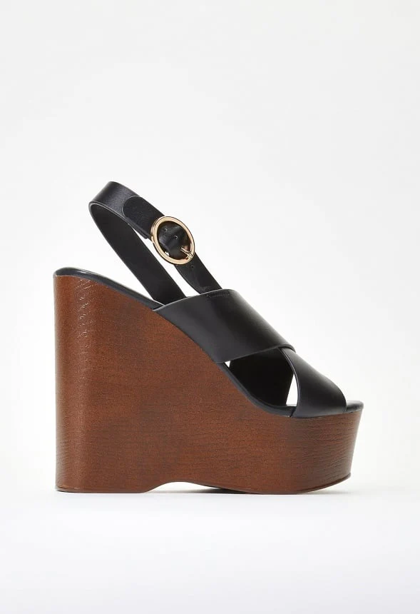 Jackie Platform Wedge Sandal - Image 4