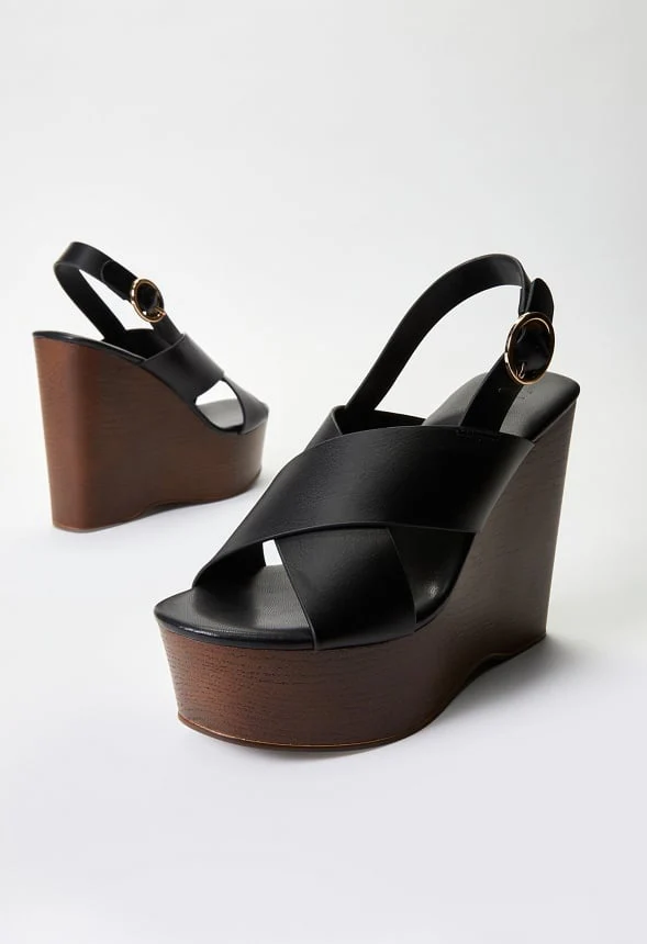 Jackie Platform Wedge Sandal - Image 5
