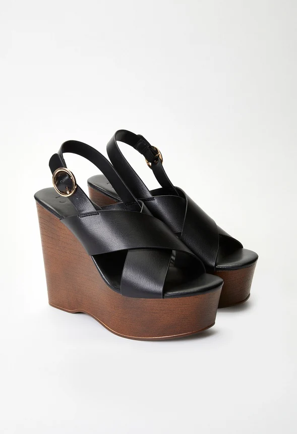 Jackie Platform Wedge Sandal - Image 6