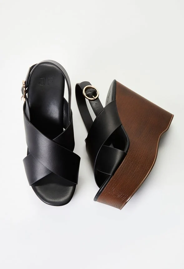 Jackie Platform Wedge Sandal - Image 7