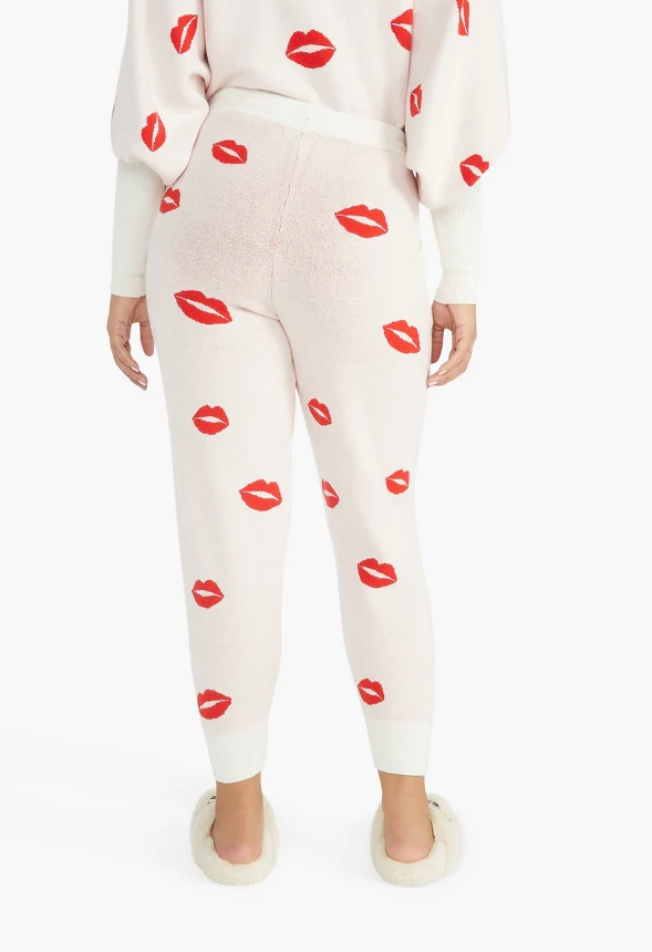 Jacquard Sweater Jogger - Image 2