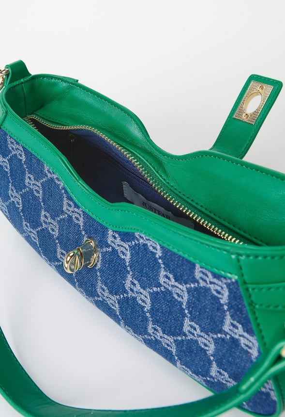 Jaquard Shoulder Bag - Image 6