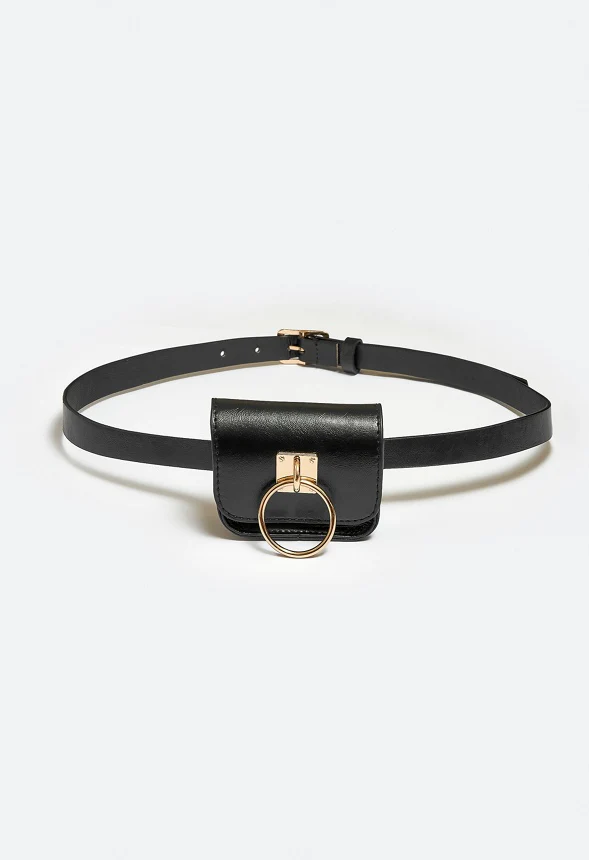 Java Faux Leather Belt Purse With Removable Purse - Image 2