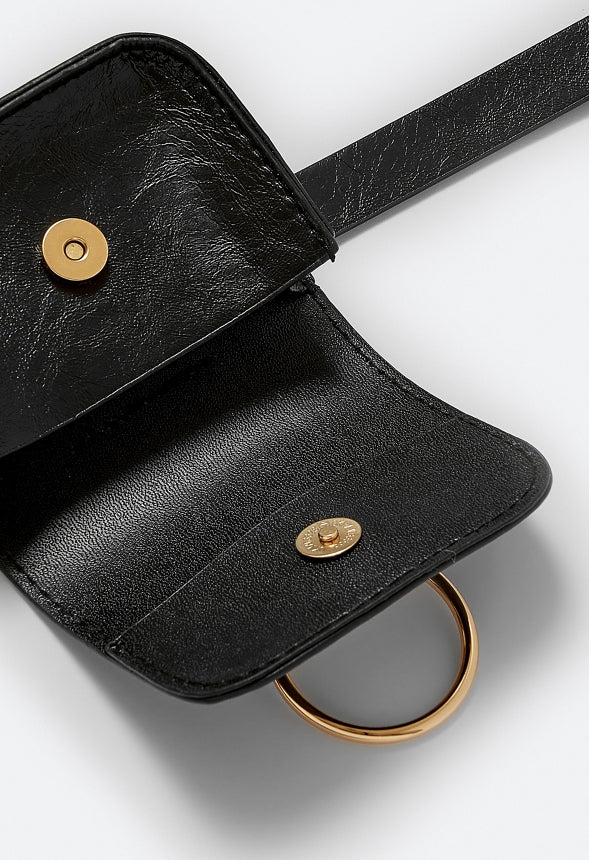 Java Faux Leather Belt Purse With Removable Purse - Image 4