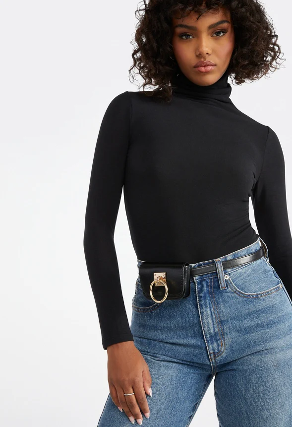 Java Faux Leather Belt Purse With Removable Purse - Image 6