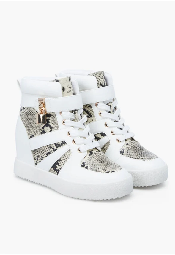 Jeaneviah Wedge Sneaker - Image 4